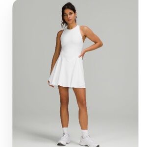 Lululemon Court Crush Dress Color White Size 12
